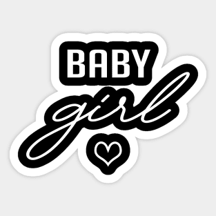 Baby girl | newborn Sticker